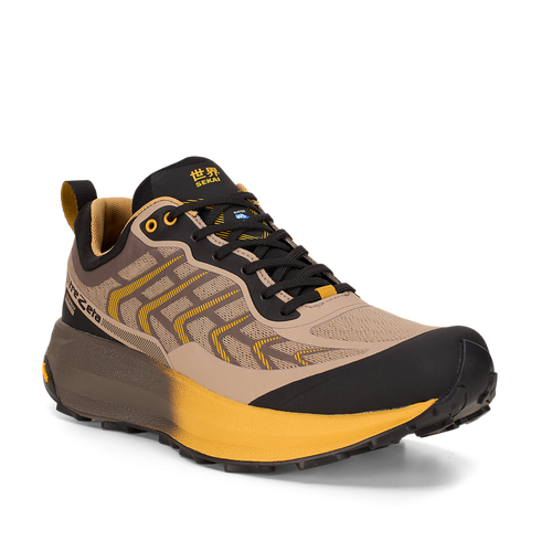 Trezeta scarpa Trekking uomo SEKAI WP BROWN YELLOW