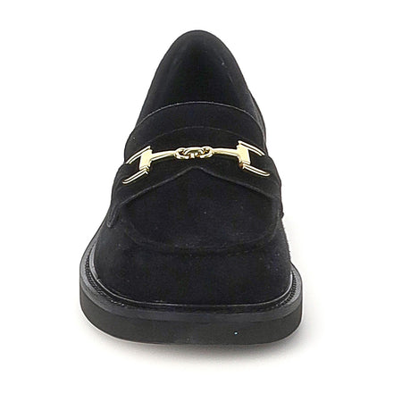 Stonefly mocassini donna Celine 5 scomosciato nero 223049
