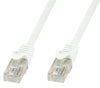 Cavo di rete Patch in CCA Cat.6 Bianco UTP 5m