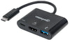 Convertitore USB-C&trade a HDMI, USB-A, USB PD