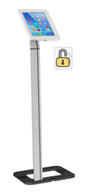 Supporto da Pavimento con Chiave di Sicurezza iPad/Tablet 9.7''-10.1''