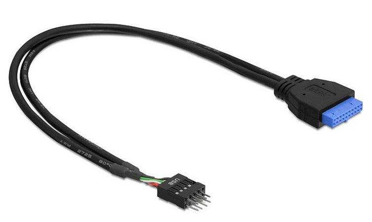 Cavo Interno USB3.0 19 pin Femmina / USB2.0 8 pin Maschio 30cm