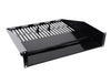 Mensola 2 U per armadio rack Audio Video