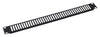 Pannello di Chiusura Ventilato 1U Nero per Rack Audio Video
