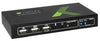 KVM switch 2x1 con USB e HDMI 4K