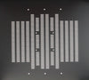 Armadio Server Rack 19'' 600x1000 42 Unita' Nero serie Ideal