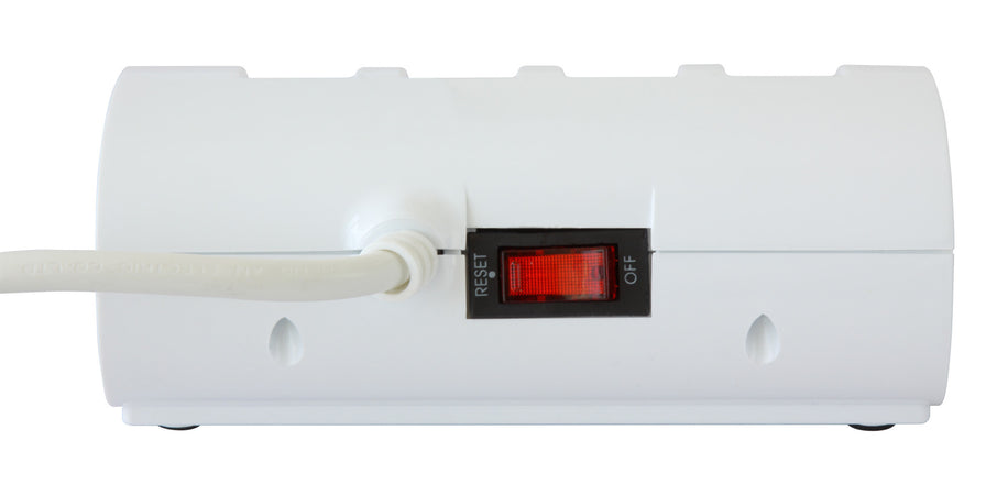 Multipresa da Tavolo 4 prese Italiane Bipasso 2 Schuko e 2 USB Bianca