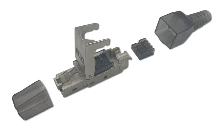 Plug Modulare RJ45 Cat.6A Schermato Toolless