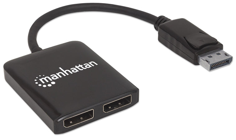 Splitter Hub DisplayPort a 2 Monitor DisplayPort MST 4K@30Hz video UHD