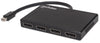 Splitter Hub Mini DisplayPort a 4 porte DisplayPort con MST
