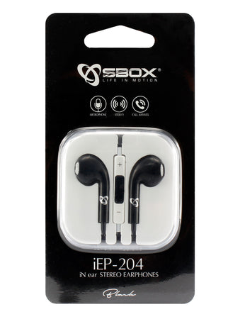 Auricolari In Ear con microfono Neri