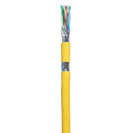 Matassa S/FTP Cavo Cat.7A 100m Rigido PIMF Giallo