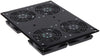 Gruppo di 4 Ventole a Soffitto per Rack 19'' NetRack