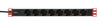 Multipresa 8 Posti da Rack 19'' Spina Schuko Angolata 1U