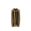 PORTAFOGLIO ZIP ROUND INTRECCIATO IN MATERIALE SINTETICO METALLIZZATO MULTICOLO