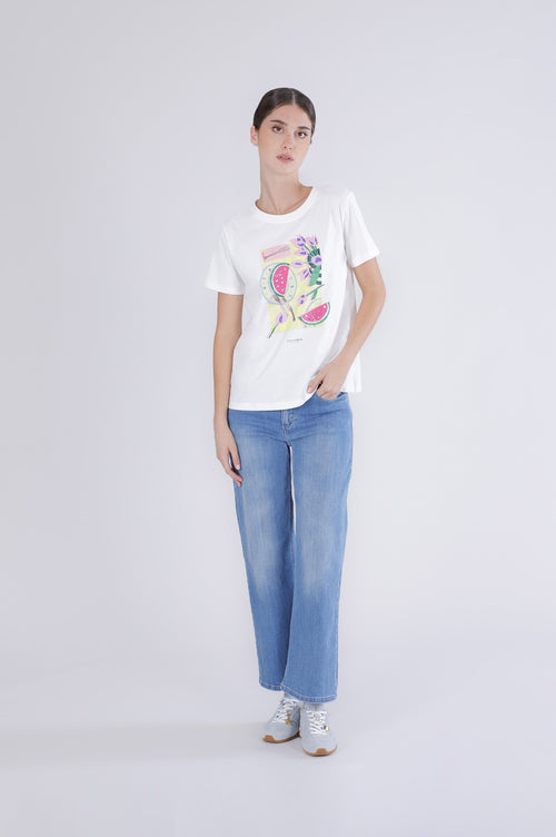 TSHIRT STAMPA MULTIFRUTTI