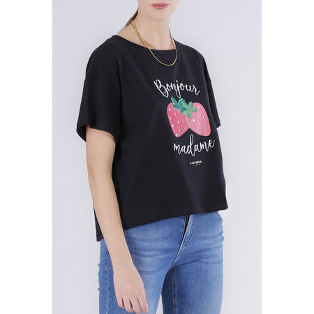 TSHIRT STAMPA FRAGOLE