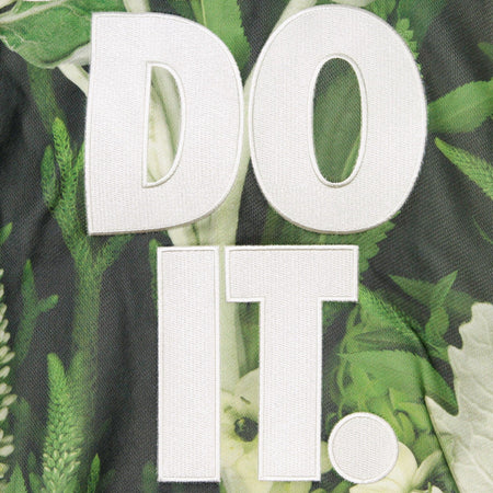 Nike Felpa Leggera Girocollo Uomo Just Do It Crew Floral Spruce Aura da uomo