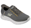 Skechers GOwalk Flex Netro 216332 BRN Slip-Ins Uomo Scarpe Comode Marroni