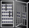 Coppia di Staffe Orizzontali per Armadi Rack 19'' Profondità 1000 serie Evolution