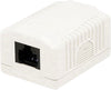 Presa a Muro con 1 Frutto RJ45 Cat.6 UTP Beige