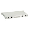 Cassetto Ottico 19'' Assemblato con 12 Bussole e 24 Pigtails LC Duplex Monomodale OS2