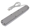 Presa Multipla a 6 Posti Italiana Bipasso/Schuko Spina 10A