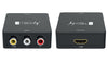 Mini Convertitore Video Composito a HDMI 720p 1080p con Cavo USB