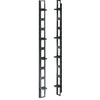 Coppia Canala Gestione Cavi Verticale 42U Nero
