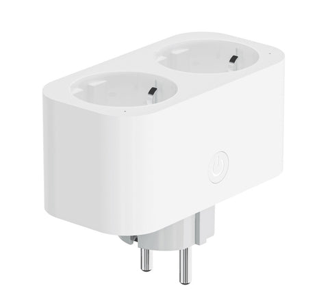 Presa Intelligente 2xSchuko IP20 Controllo Vocale Alexa, R6153