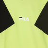 FILA Felpa Leggera Cappuccio Uomo Bade Sharp Green/black/bright White da uomo