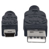 Cavo USB 2.0 OTG A maschio/Mini B maschio 1,8 mt
