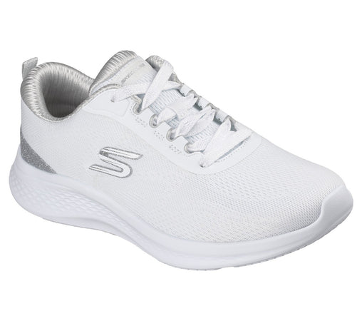 Skechers Skech-lite Pro 2.0 Donna Sneaker Bianco/Argento Memory Foam Comode e Leggere