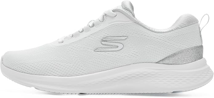Skechers Skech-lite Pro 2.0 Donna Sneaker Bianco/Argento Memory Foam Comode e Leggere