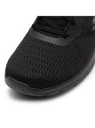 Skechers Mesh Lace Up Memory Foam Scarpe Donna/Nero Comode Leggere e Ammortizzate