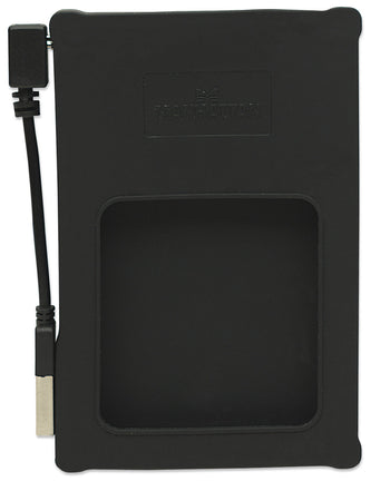 Box esterno 2.5'' SATA USB2.0 Silicone Nero
