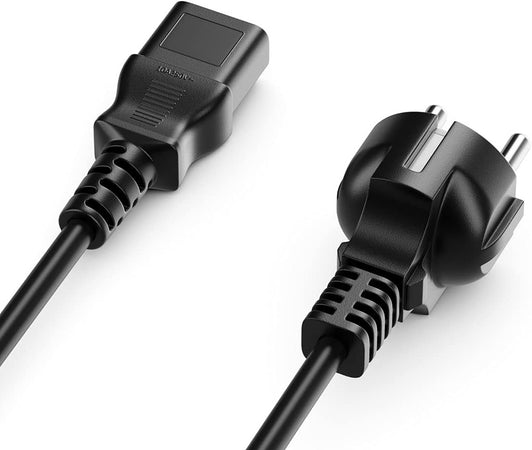 Cavo alimentazione C13 F a schuko 3 m nero