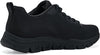 Skechers BOBS Flex Sneakers Donna, Scarpe Casual Comode, BBK Colore Nero