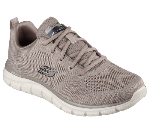 Skechers Track Front Runner 232298TPE Uomo, Sneakers Casual Comode, Colore TPE (Taupe)