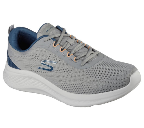Skechers Skech Lite Pro 2.0 Berrix 233184 GYBL Uomo, Scarpe Sportive Comode, Colore Grigio/Blu