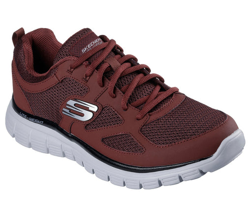 Skechers Leshur Track 232758 BBK Scarpe Uomo Nere, Sneakers Sportive Leggere con Suola Ammortizzata