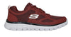 Skechers Leshur Track 232758 BBK Scarpe Uomo Nere, Sneakers Sportive Leggere con Suola Ammortizzata
