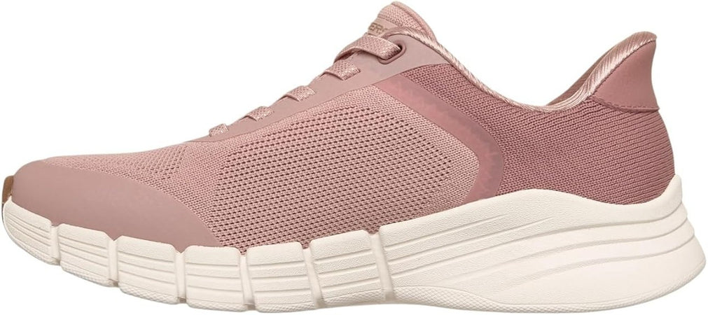 Skechers Slip-ins BOBS Sport B Flex 2.0 117790 BLSH Sneakers Donna, Scarpe Senza Lacci con Memory Foam, Leggere e Flessibili