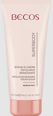 Becos superbody scrub esfoliante rinnovante corpo 200ml