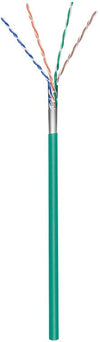 Matassa F/UTP Cavo Cat.5E CCA 100m Flessibile Verde