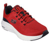 Skechers Vapor M 232625 RDBK Uomo Scarpe Sportive Rosso-Nero Sneakers