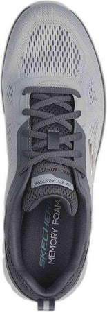 Skechers 232698 GYCC Uomo Scarpe Sportive Sneakers Grigio Chiaro Comode