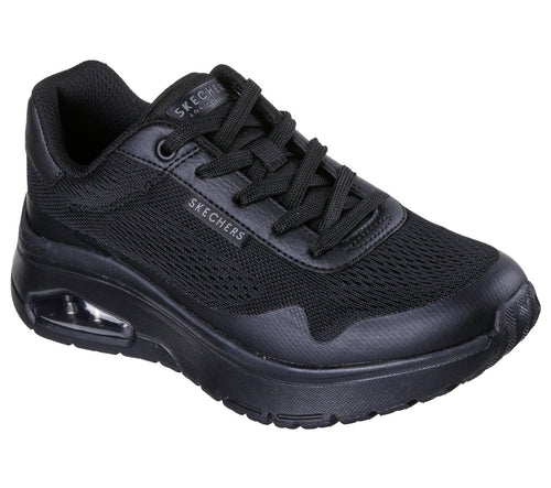 Skechers 177794-BBK Uno Flex Spring On Air Donna Nero