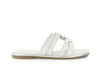 CIABATTA IN PELLE CON ACCESSORIO SMALTATO