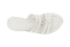 CIABATTA IN PELLE CON ACCESSORIO SMALTATO